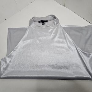 INC International Concepts Silver Blouse